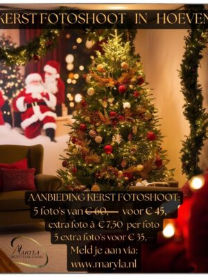 Kerstfotoshoot Maryla Dienstverlening